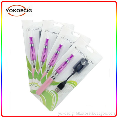 2013 New Colorful Vapor, CE4 Clearomizer with EGO T Battery EGO Blister Card